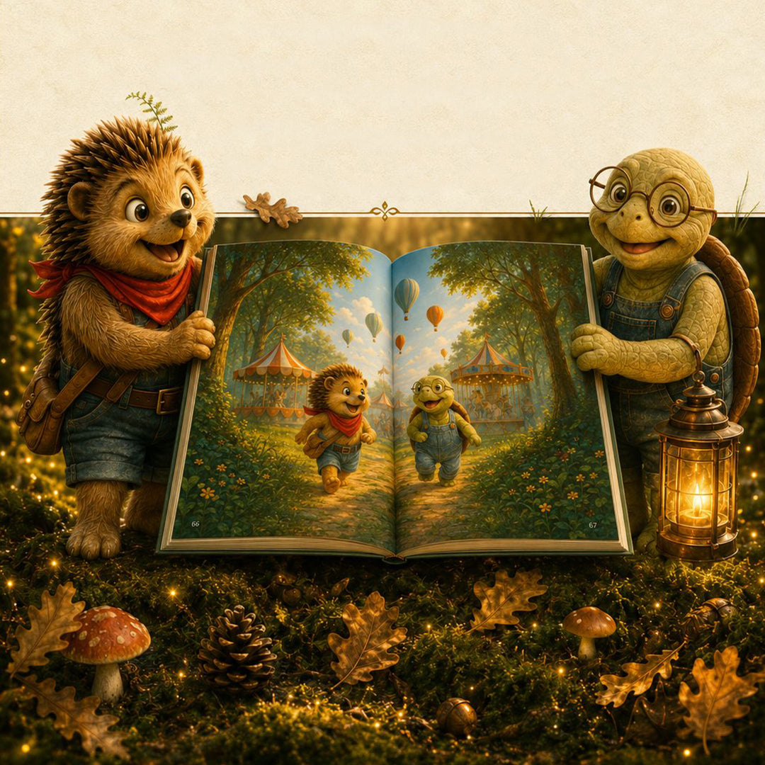 Buch: Die Abenteuer von Igel und Schildkröte